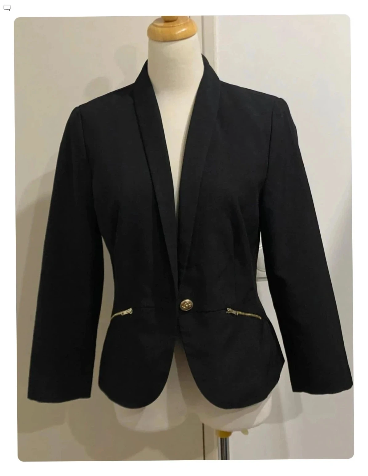 Blazer cintré noir Taille M - La Redoute Création